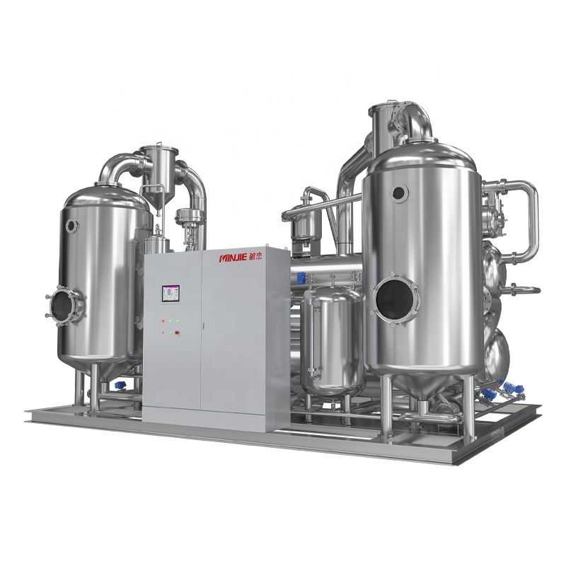 Factory Price Energy Saving SDR Double-Effect Evaporator Vacuum Concentrator Milk Vaporizer Herb High Efficient