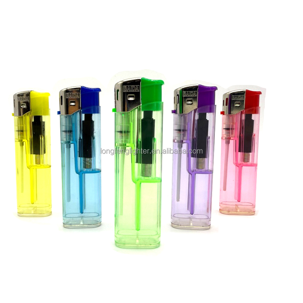 2025 Cheap Price Baida Lighter Electronic Cigarette with Beautiful Label/pvc Smoke--electronic--Lighterwholesale