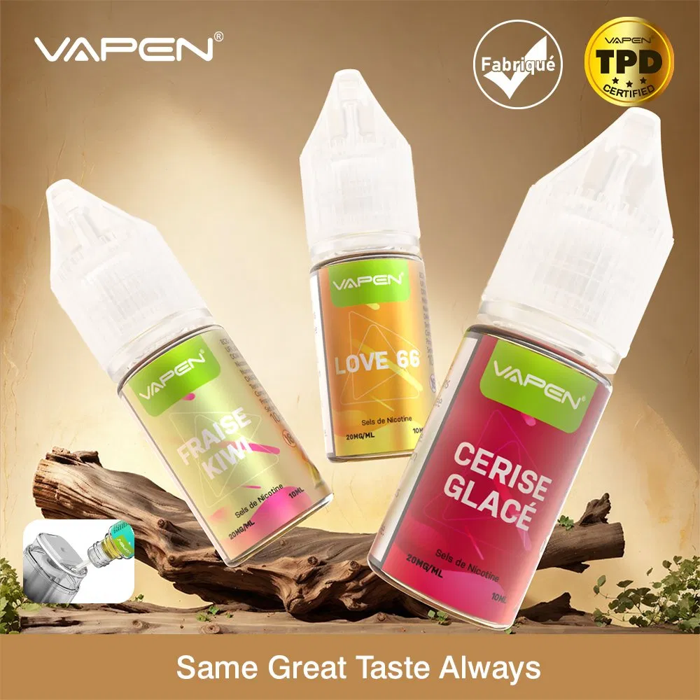 EU Wholesale Vapen 2% Nicotine Nic Salt E Juice Fruit Flavors Vaper Electronic Cigarette 20mg Refillable Disposable I Vape Device E Liquid
