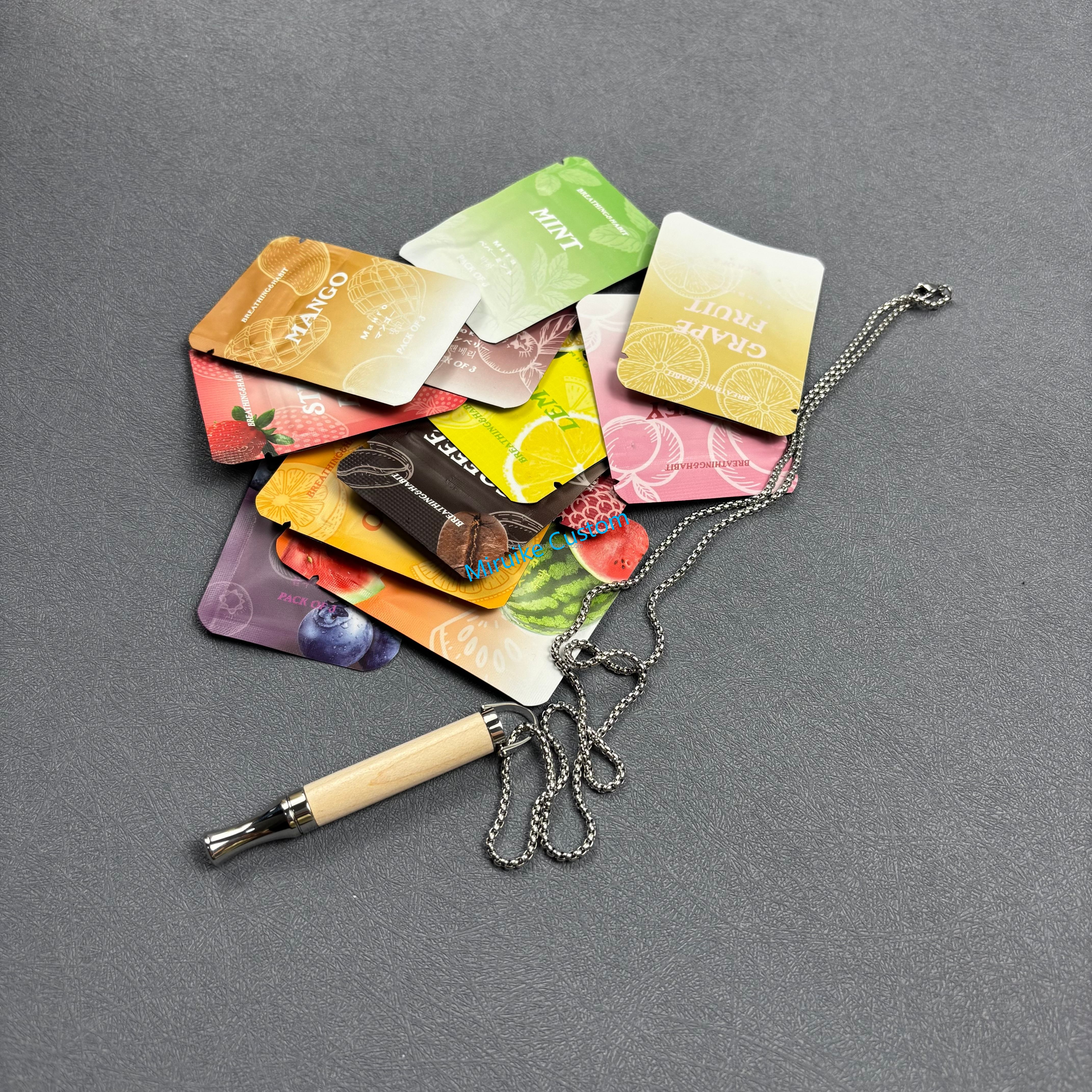 Pendant Stainless Stress Relief Organic Tobacco Dry Herb Vaporizer Smoke Diffuser Free Cigarettes Air Essential Oils Device Pen