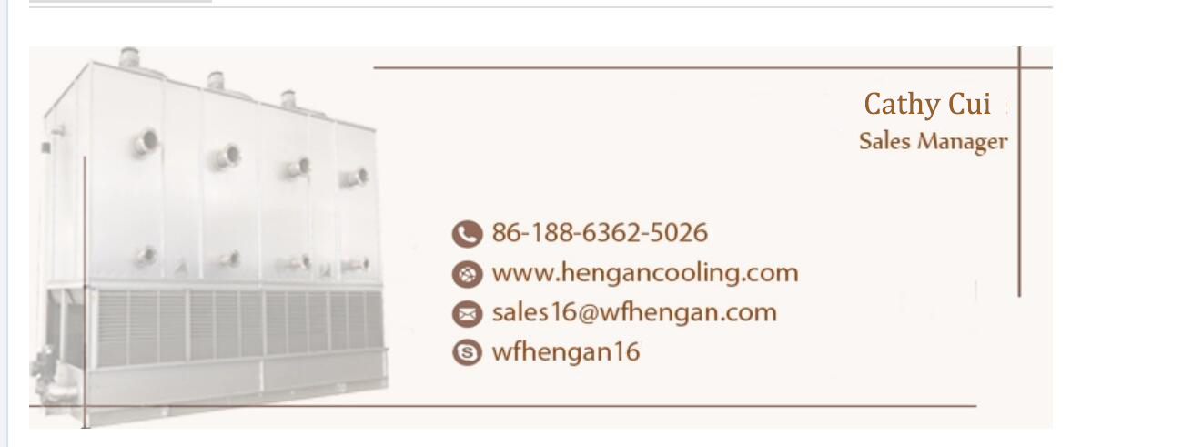Customized Closed Cooling Tower Evaporative Condenser Coil Heat Exchanger Replacement