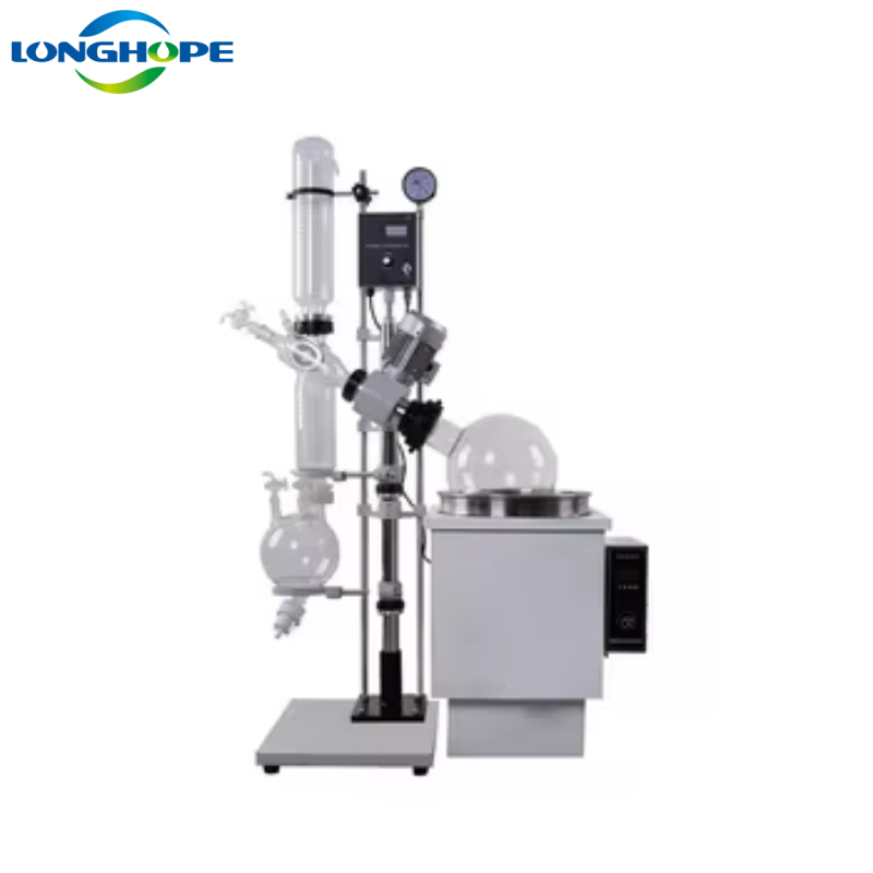 Standard Rotary Vaporizer with Cooling Circulating Pump High Efficiency Condensation Essential for Chem Lab
