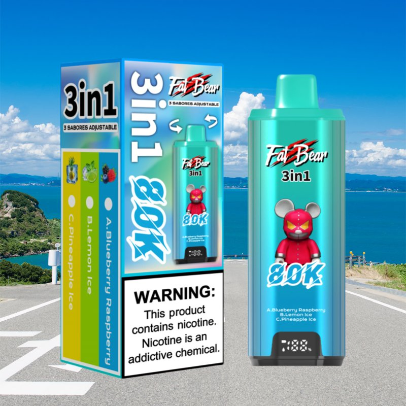 2025 Newest Hot Sale Aivono 3 in 1 Flavors 80000 Puffs Wholesale 80K Vaper Disposable 30K 40K 50K 60K 70K Vape Pen