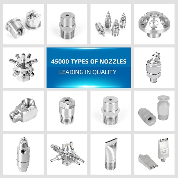 BYCO SK508 80 Degree Dry Fog Nozzle, Ultrasonic Air Atomizing Nozzle, Dust Suppression Micro Fog Nozzle