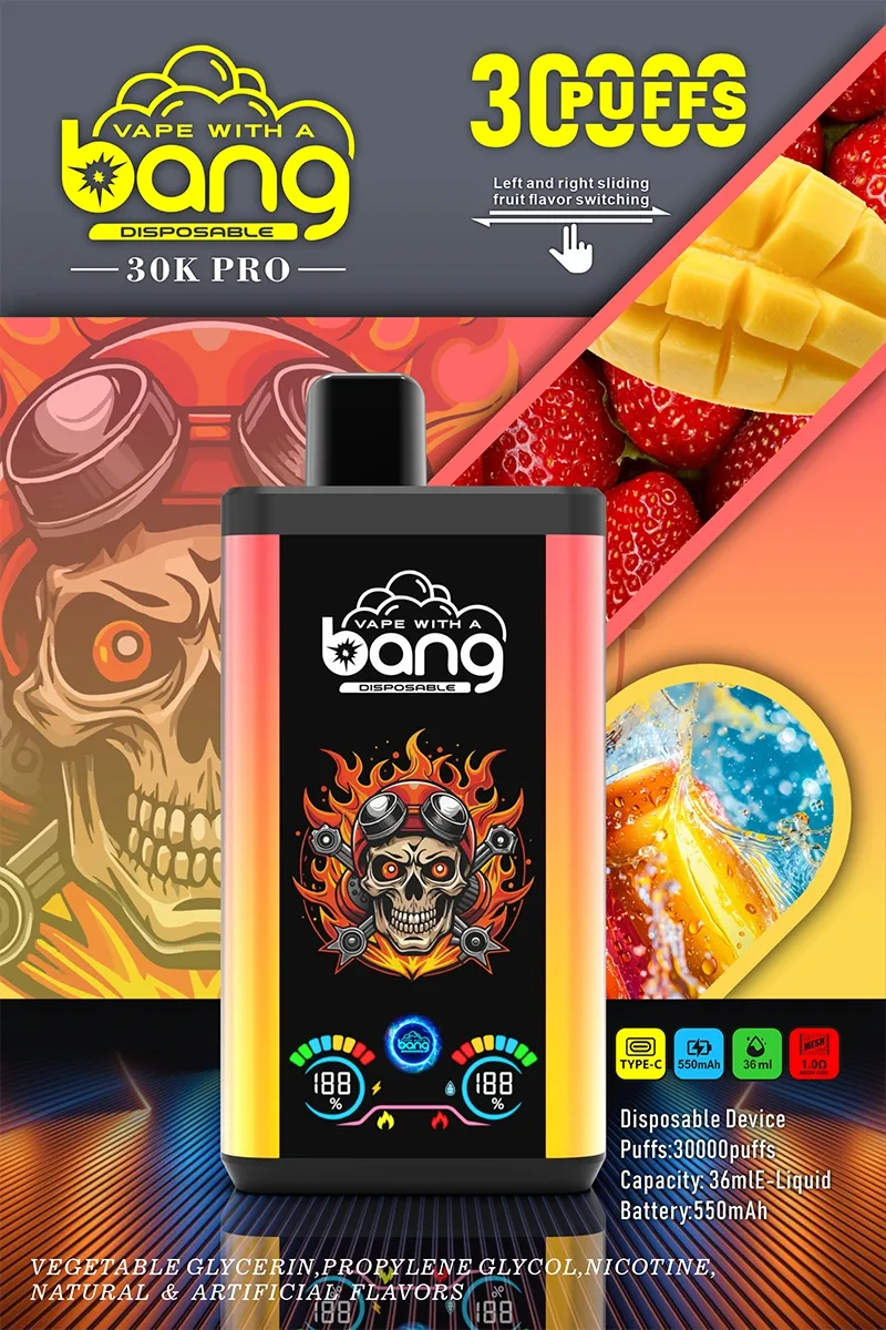 Factory Price Wholesale Vape Original Bang 36000 Puffs Electronic Cigarette Vape Pen