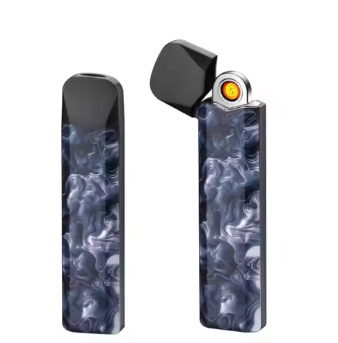 Wholesale Custom Logo Color Smoking E-Lighter Disposable Smoking Accessories Disposable Lighter Electronic Cigarette Lighter