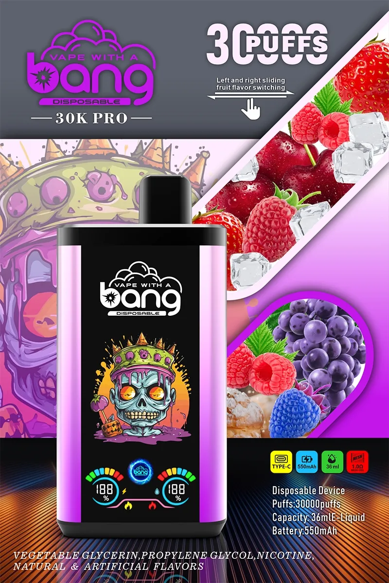 Factory Price Wholesale Vape Original Bang 36000 Puffs Electronic Cigarette Vape Pen
