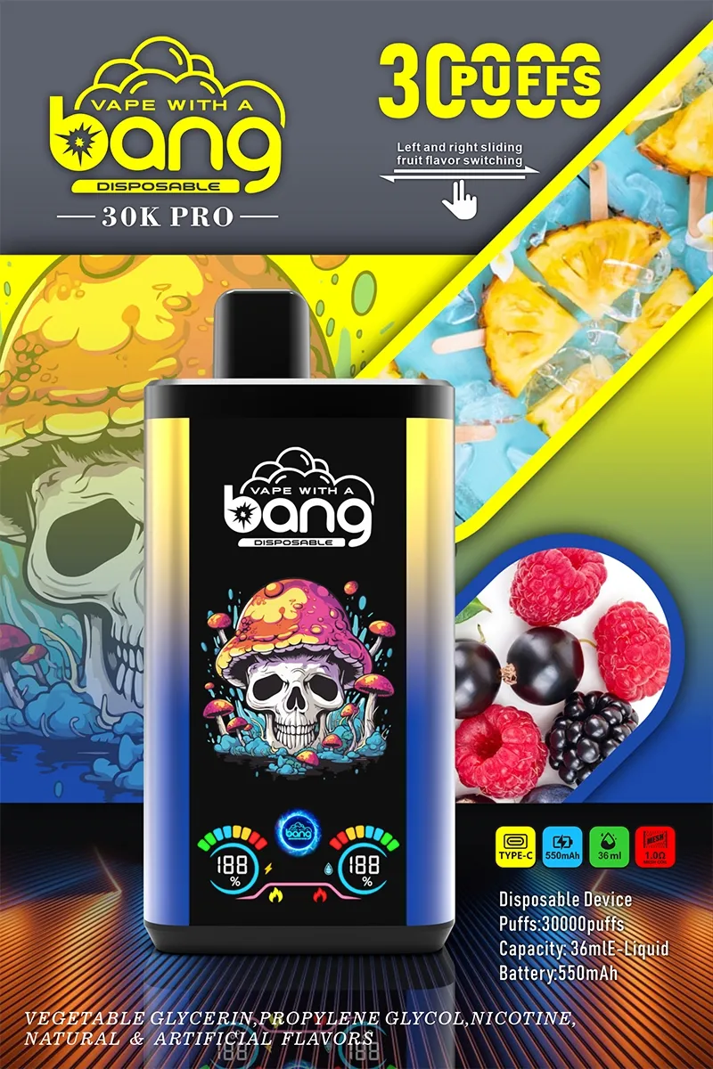 Factory Price Wholesale Vape Original Bang 36000 Puffs Electronic Cigarette Vape Pen
