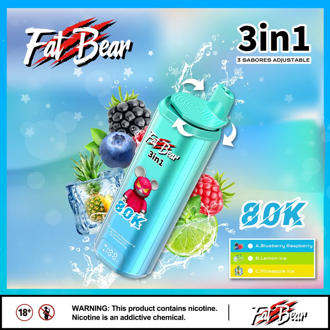 Aim Fat Bear 80000 Puffs Detailed Photo 6