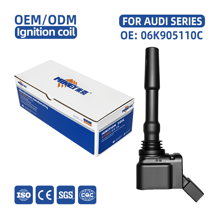 MIKEYA 06K905110C Ignition Coils for Audi A3 A4 A5 A6 A7 A8L Q3 Q5 Q7 Q8 RSQ3 RSQ8 RS3 RS4 RS5 RS6 RS7 S3 S4 S5 28340871