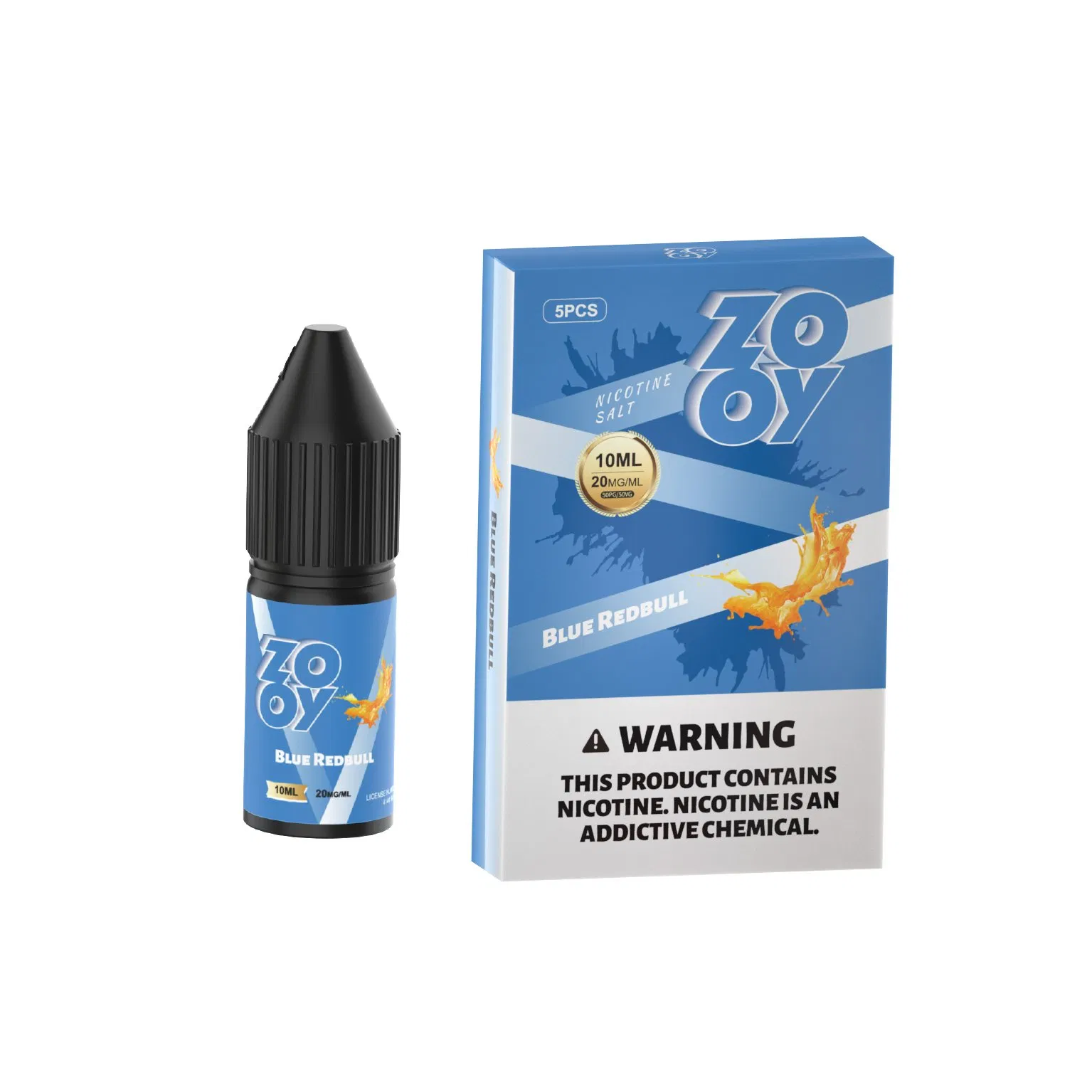 Zooy Vape E Liquid EU Wholesale Smoking E Cigarette Juice Oil Fruit Flavors Puff Vaporizer Liquid 30mg Nicotine Salt Vapor Liquid 30ml 10ml