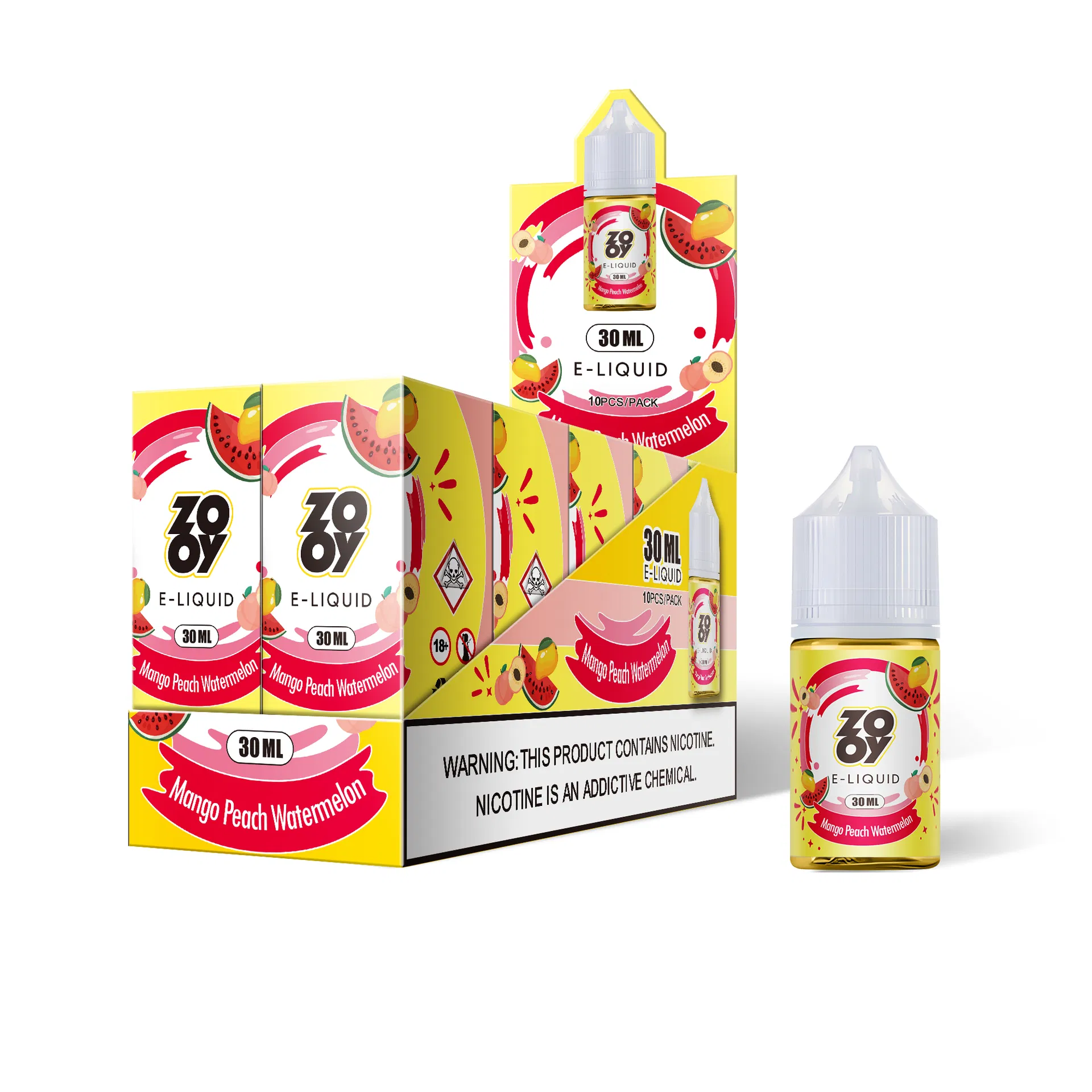 Nicotine Salt Ejuice Display