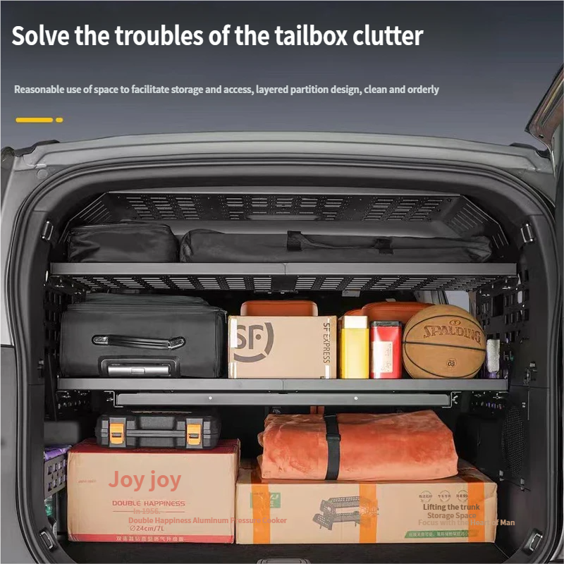 Jetour Zongheng G700 7-in-1 Rear Cargo Mod Kit | Trunk Expansion Organizer with Folding Table &amp; Storage Boxes