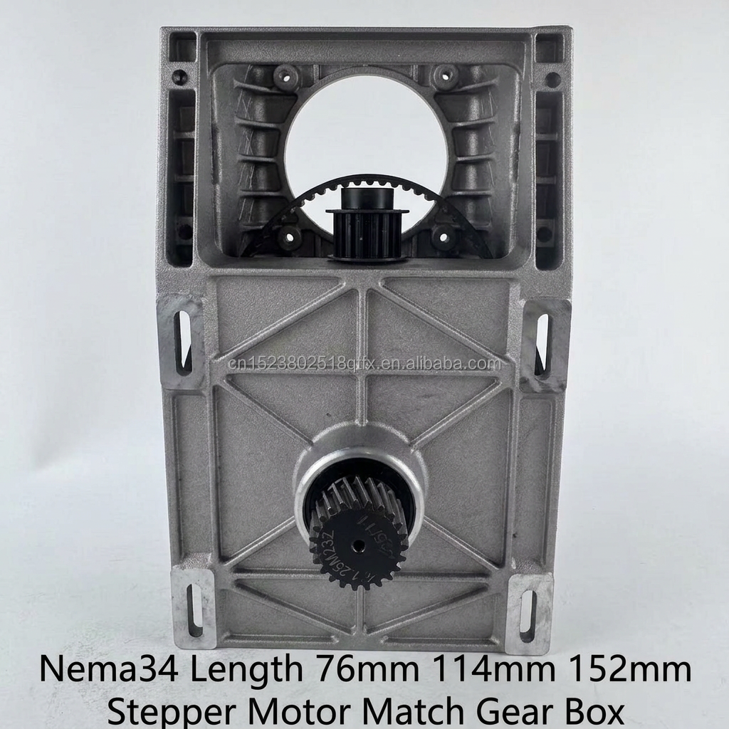 JLE CNC TECH Mod 1.25 Integrated Helical Tooth Gearbox for CNC Router Engraver Cnc Router Use Gear Box