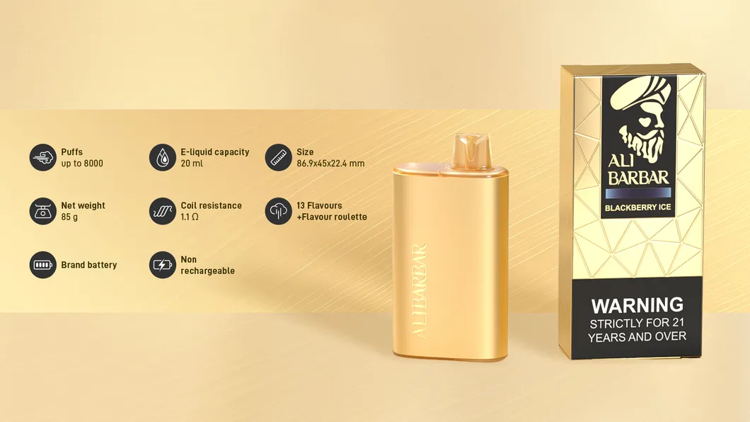 Rechargeable Vape Charger with Ice Control