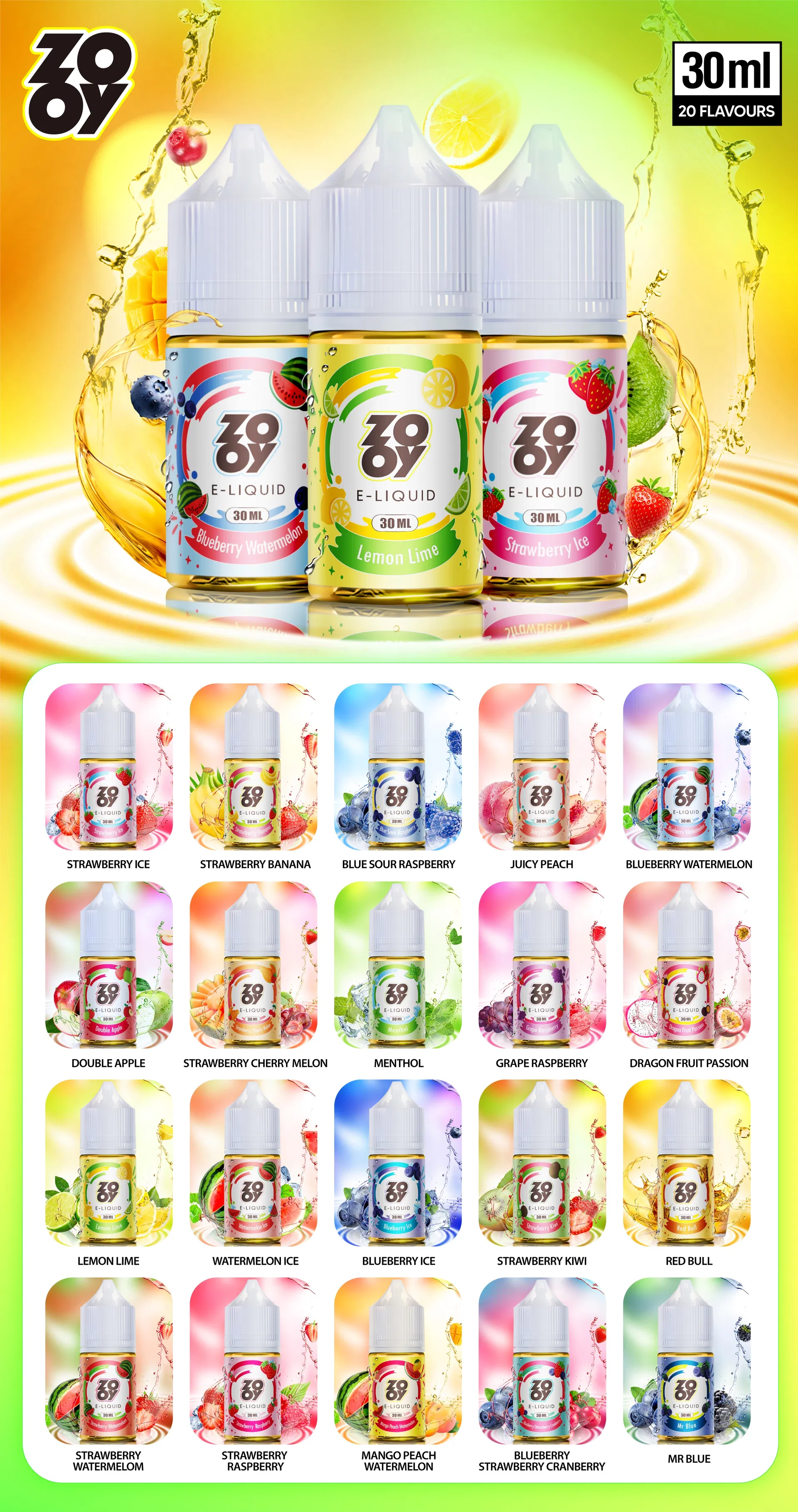 Electronic Atomizer Liquid Flavors