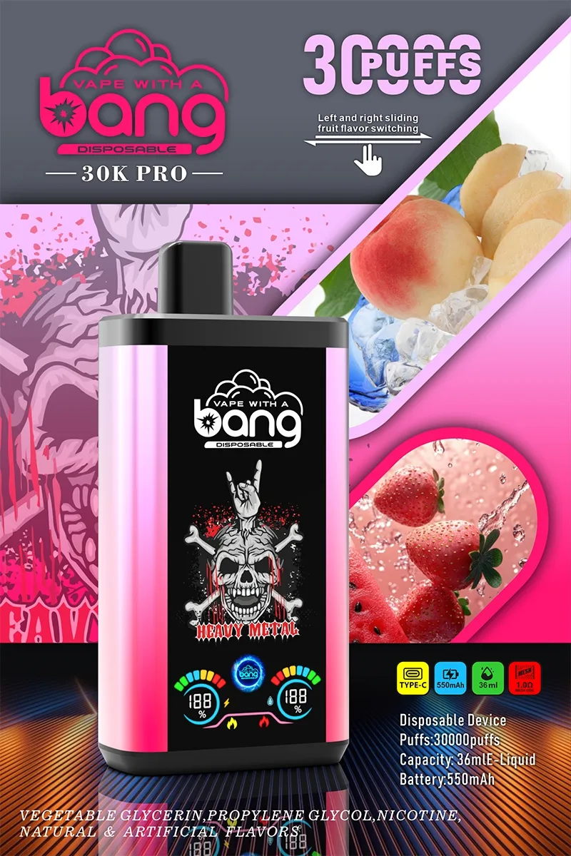Factory Price Wholesale Vape Original Bang 36000 Puffs Electronic Cigarette Vape Pen