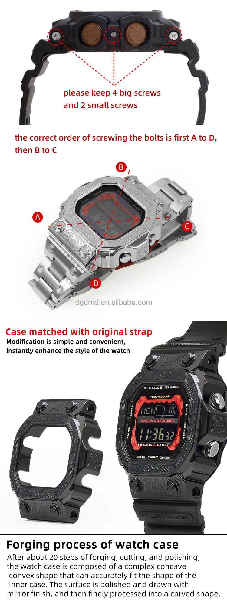 GX56 Watch Modification