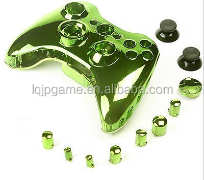 Assembly Gold Full Shell Kit for Xbox 360 Wireless Game Controller Gold Shell Mod Kit