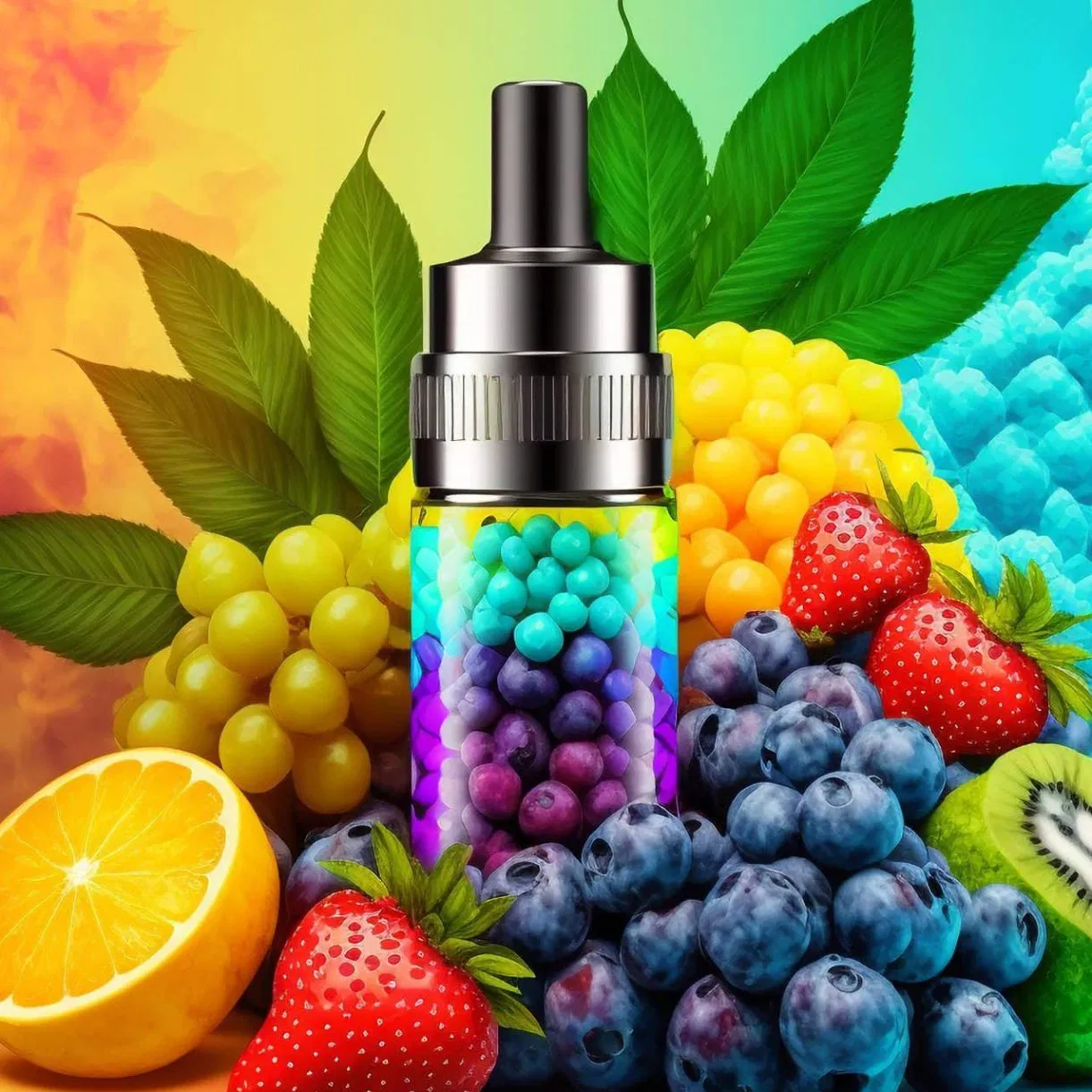 Ejuice Bottle Liquid Juice Liquid Vape Nic Salt Distributor Custom Packaging Free Print Stickers Logo Special Flavor Bar