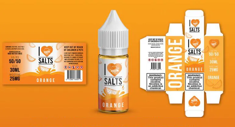 Ejuice Bottle Liquid Juice Liquid Vape Nic Salt Distributor Custom Packaging Free Print Stickers Logo Special Flavor Bar