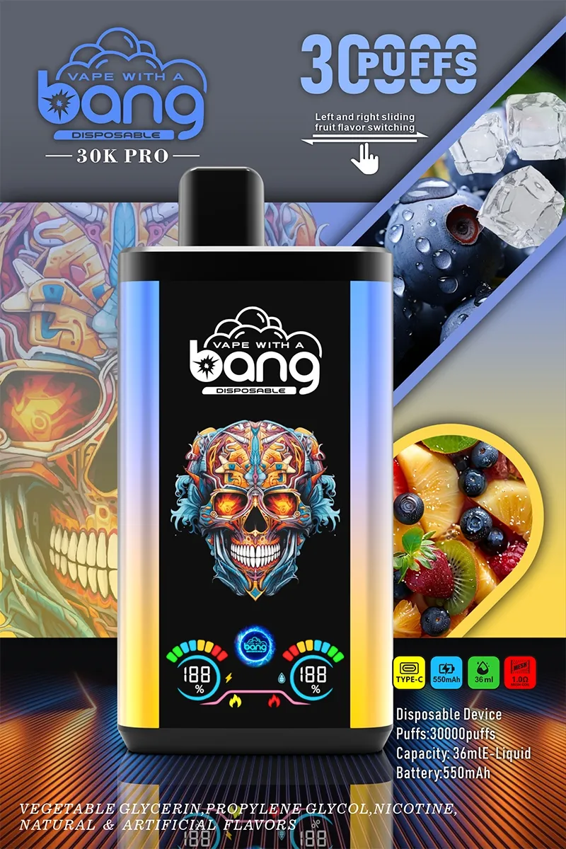 Factory Price Wholesale Vape Original Bang 36000 Puffs Electronic Cigarette Vape Pen