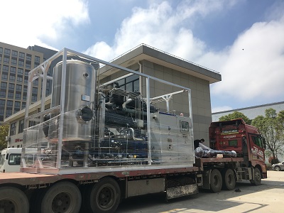 Factory Price Energy Saving SDR Double-Effect Evaporator Vacuum Concentrator Milk Vaporizer Herb High Efficient