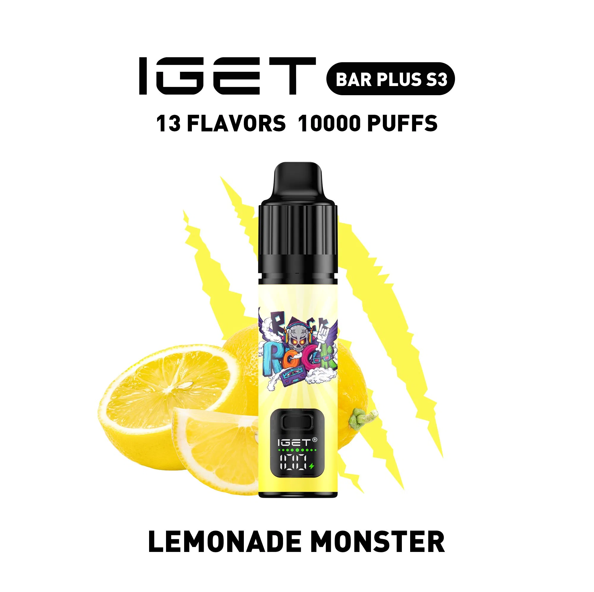 EU Warehous Vape Cheap Price Disposable Electronic Cigarette Wholesale Iget Bar Plus S3 10000 Puff Vaper Rechargeable Vape Pocket E Hookah Charger Vaper