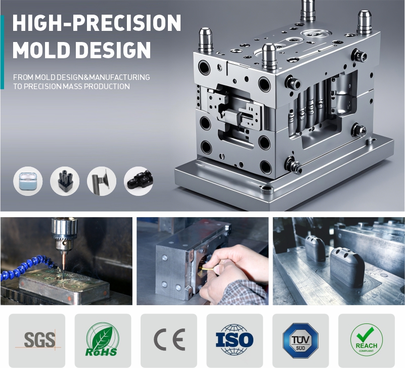 Custom Plastic Shell Injection Mold Box &amp; Parts ABS Enclosure for Electronic Components