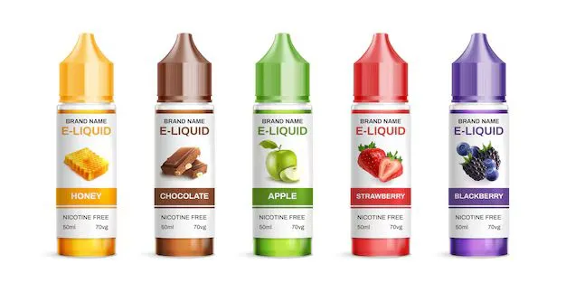 Ejuice Bottle Liquid Juice Liquid Vape Nic Salt Distributor Custom Packaging Free Print Stickers Logo Special Flavor Bar
