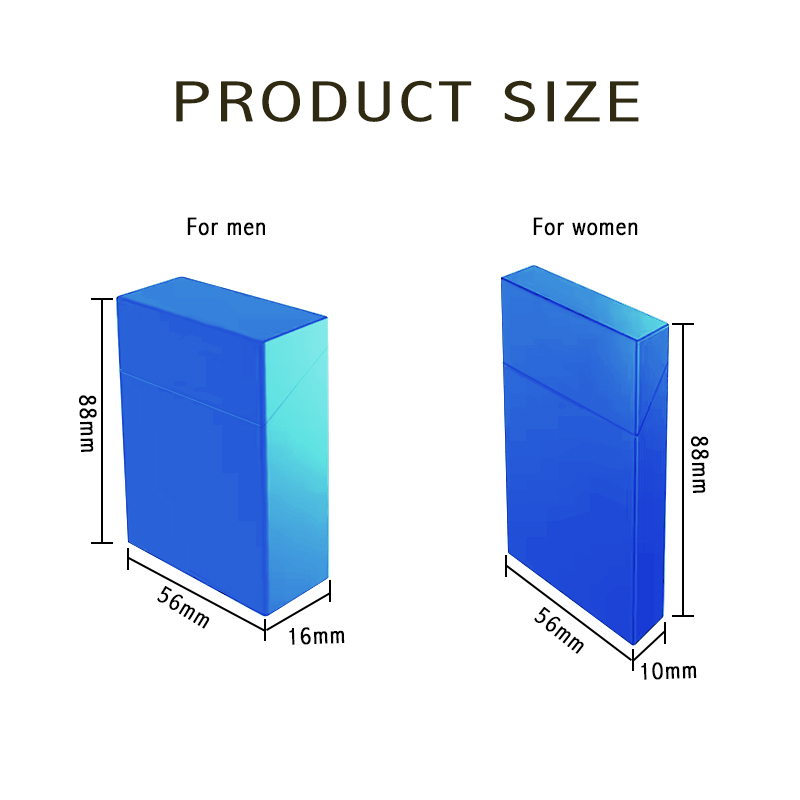 Custom Printed Cardboard Cigarette Box Packaging Style 7