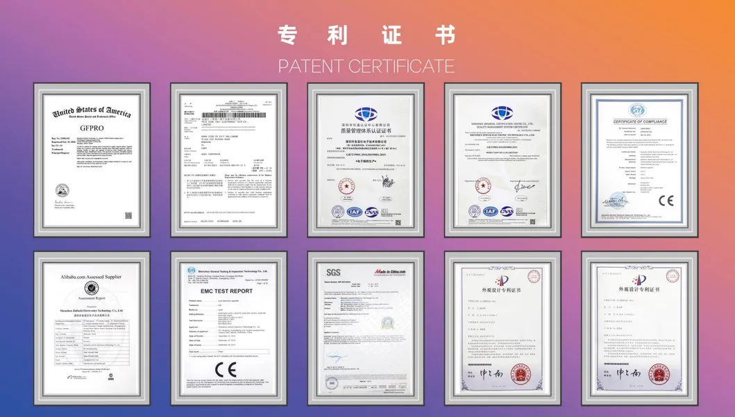 Passed FDA, CE, RoHS Certifications
