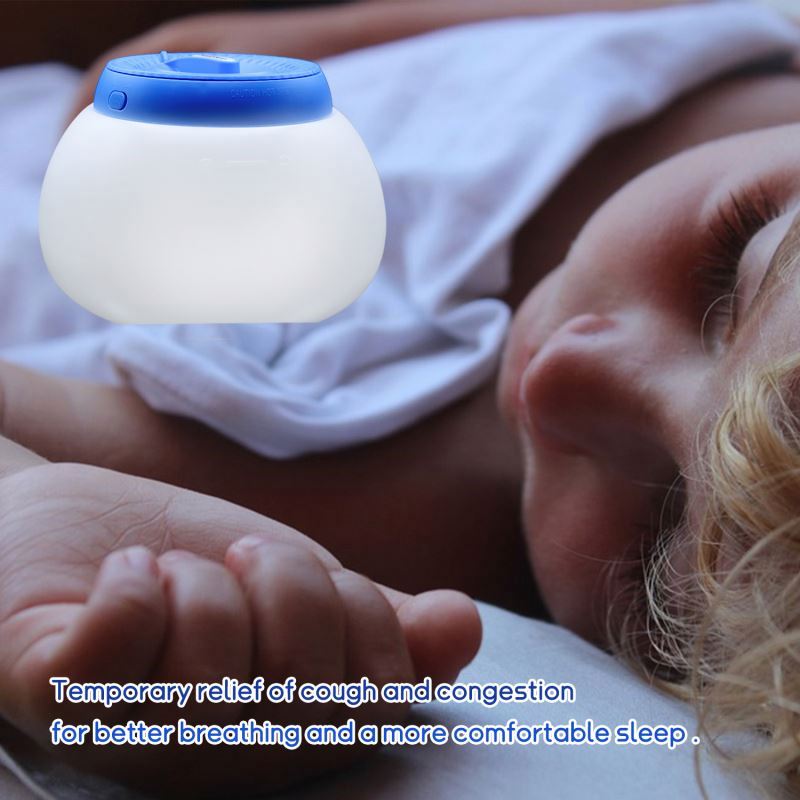 Ozone Warm Steam Vaporiser 2 in 1 Hot Steam Sprayer Humidifier With Magnifying Lamp Mist Aromatherapy 360 Rotatable Vaporizer