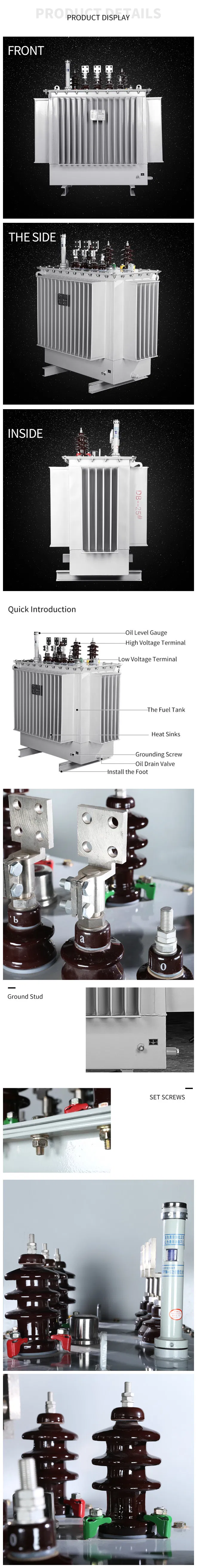 160kVA Earthing Transformer Customized 30kv 0.4kv Detail