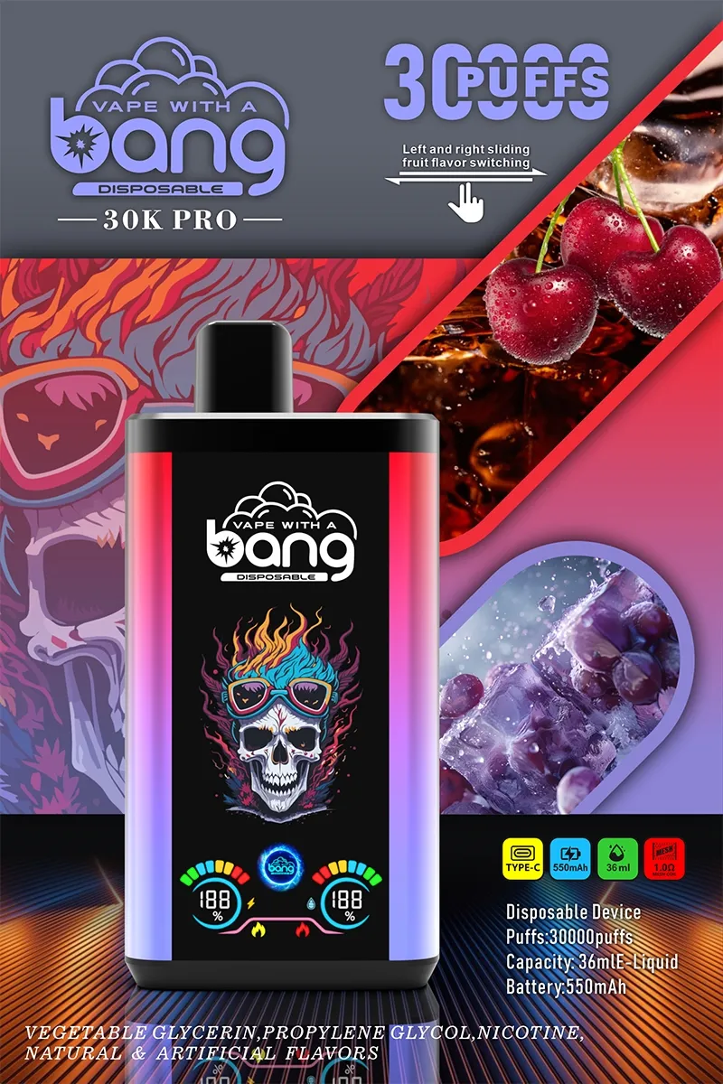 Factory Price Wholesale Vape Original Bang 36000 Puffs Electronic Cigarette Vape Pen