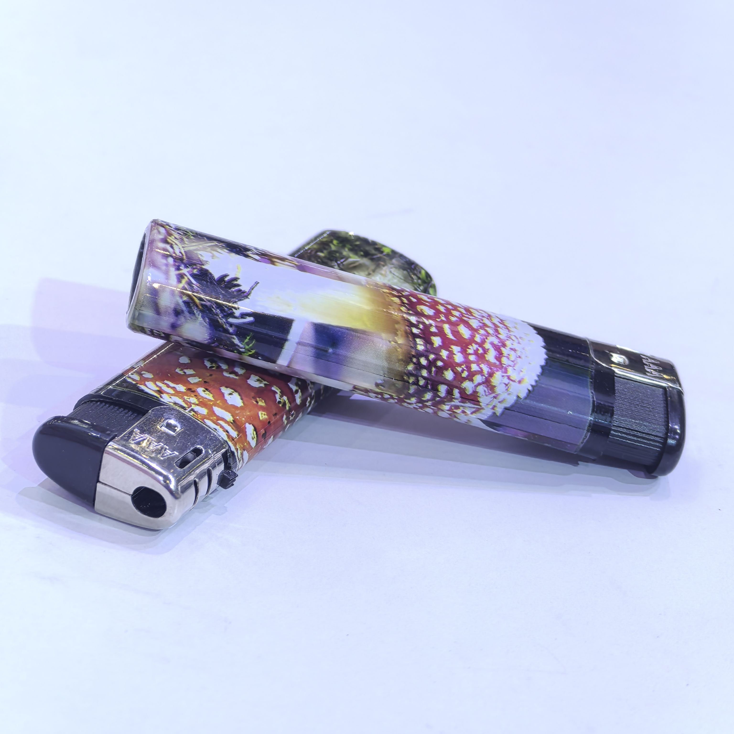 Modern Disposable Gas Lighter Classic Electric Cigarette for Smoking Logo Packing for Camping