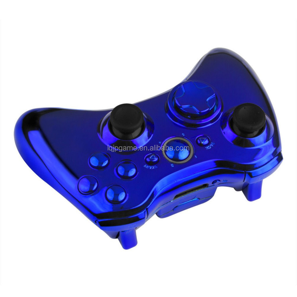 Assembly Gold Full Shell Kit for Xbox 360 Wireless Game Controller Gold Shell Mod Kit
