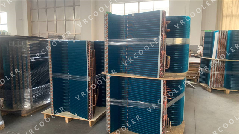 Aluminum Tube Cooling Coils Evaporator Replacement According to Drawing for Heat Pump Unit