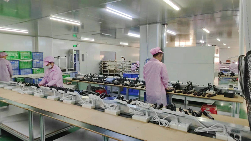 Multi-stage quality testing of vape devices on production line at Esaturn