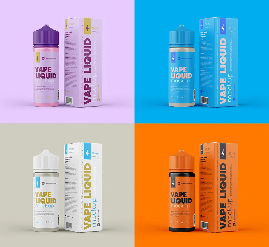 Ejuice Bottle Liquid Juice Liquid Vape Nic Salt Distributor Custom Packaging Free Print Stickers Logo Special Flavor Bar