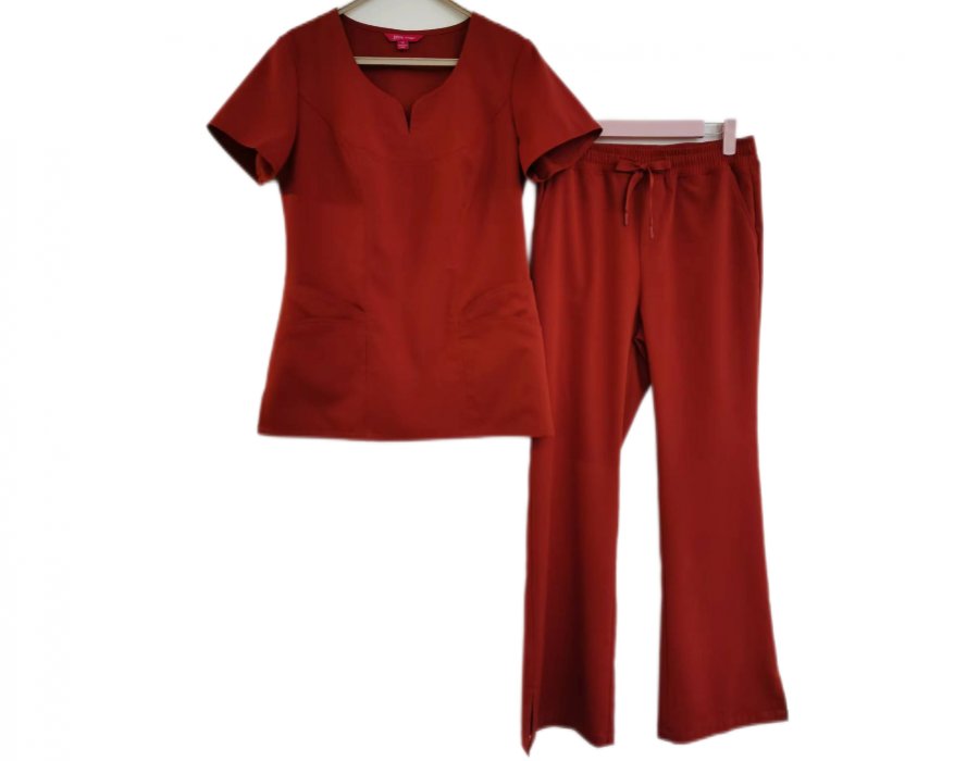 ODM Women's High Quality Doctor and Nurse Fashionable Medical Uniform Stretch Scrub Set  Manufacturers, Supplier