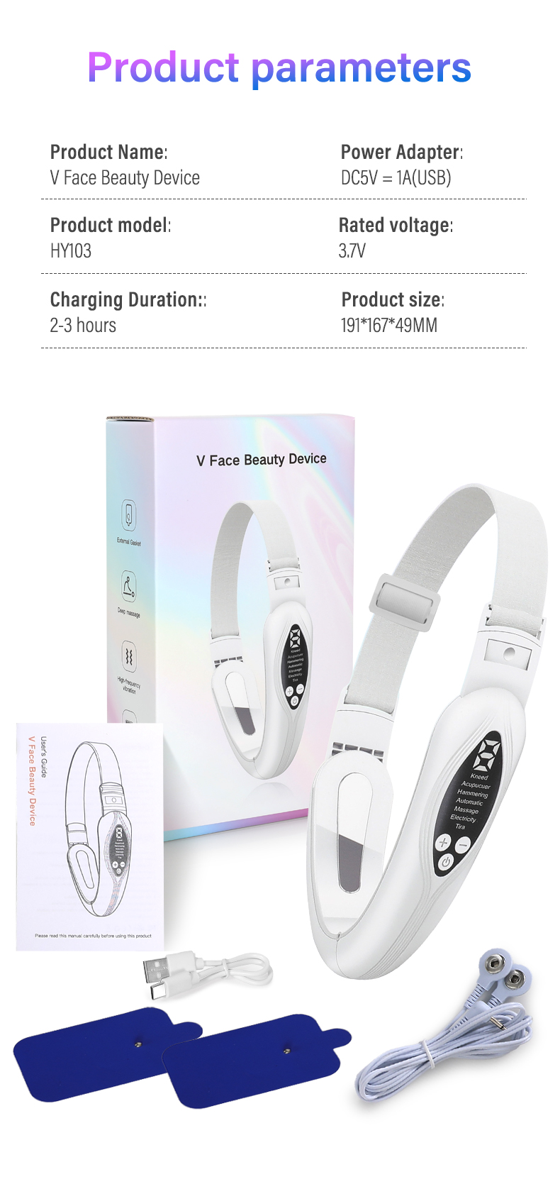 V Face Beauty Device Detail 10
