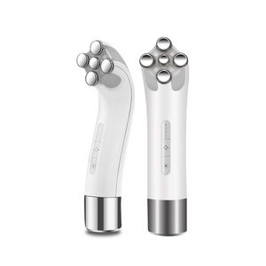EMS Hand Held Facial Treatment Machine with LED Light Therapy and Microcurrent for Face &amp; Neck Anti-Aging at Home