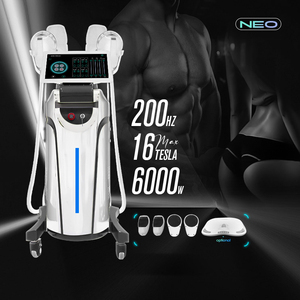 Latest Upgrade 6000W 16 TESLA AISPIRIT Em Sculpt Neo Emt Body Slimming SPRT NEO RF Machine With Private Chair