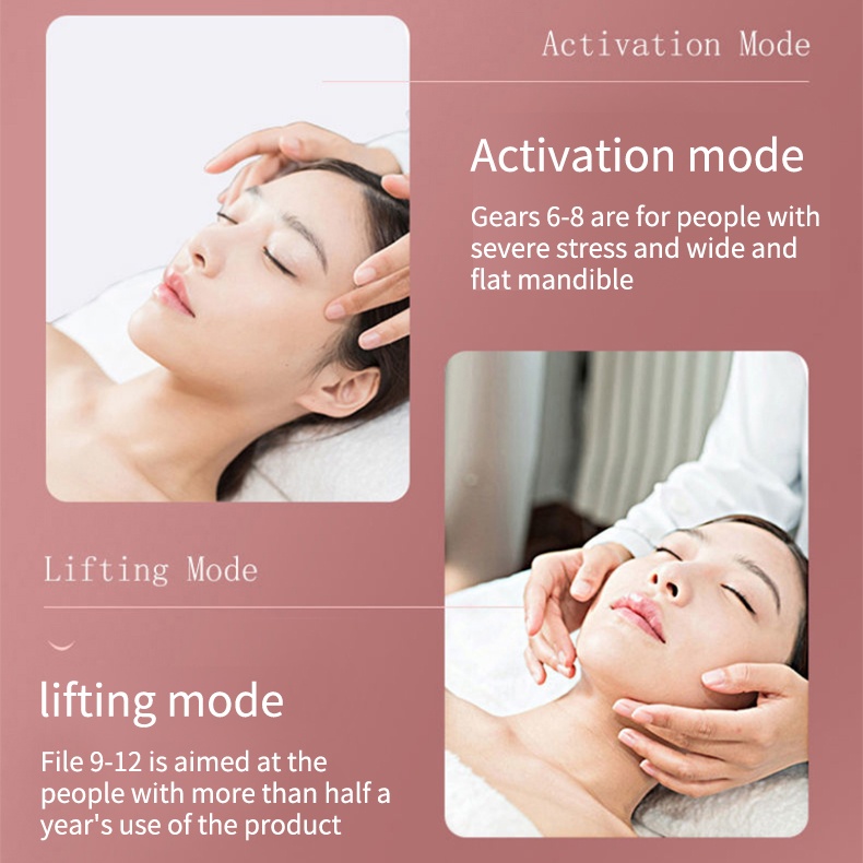 Electric V- Face Shaping Massager, Double Chin Reducer Face Lifting Machine, Microcurrent Facial Device