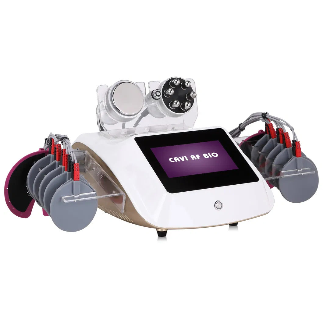 Professional Cavitation RF Vacuum Machine Ultrasound Cellulite Reduction Body Shaping Weight Loss Slimming Machine