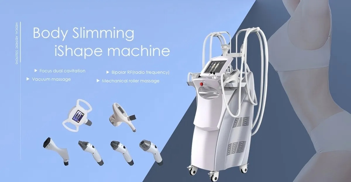 Smart RF Roller Vacuum & Ultrasound Cavitation Body Shaping Machine for Fat Loss & Sculpting Management