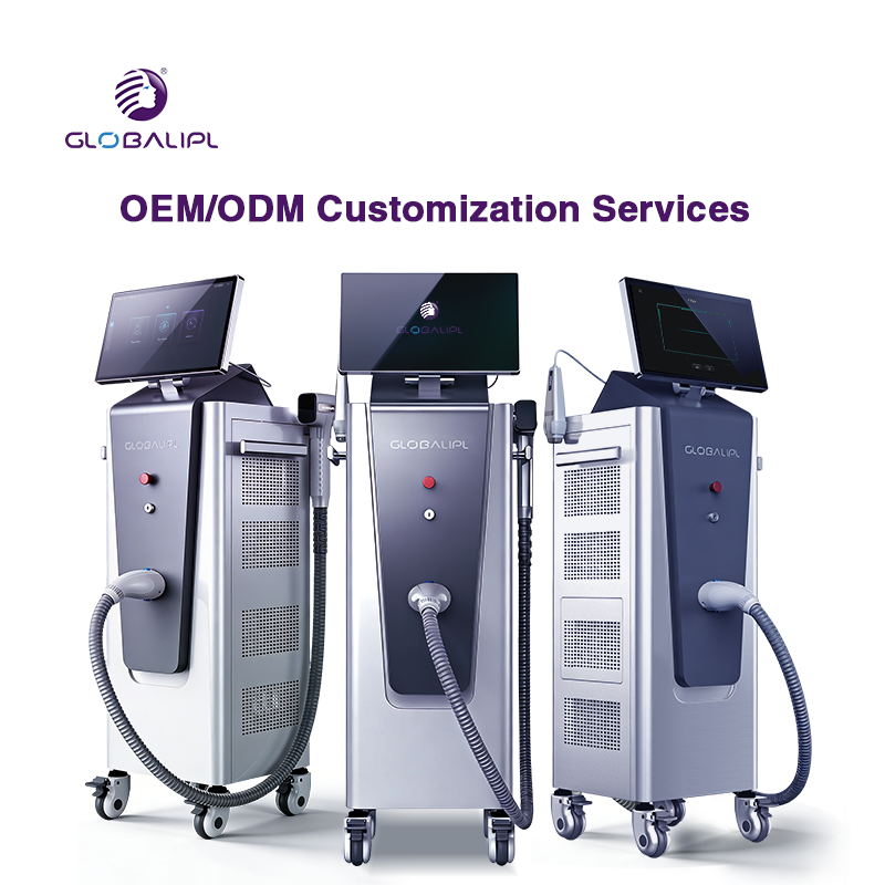 4000W 4-Wavelength Diode Laser Hair Removal &amp; Skin Rejuvenation Machine 755nm 808nm 1064nm with Sapphire Cooling