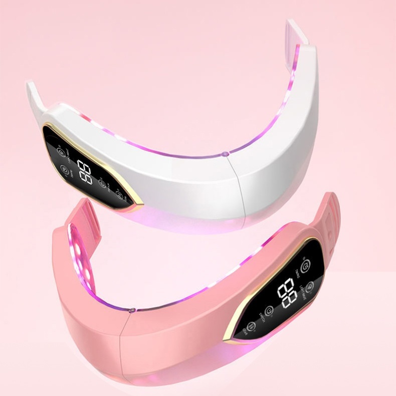 Electric V- Face Shaping Massager, Double Chin Reducer Face Lifting Machine, Microcurrent Facial Device