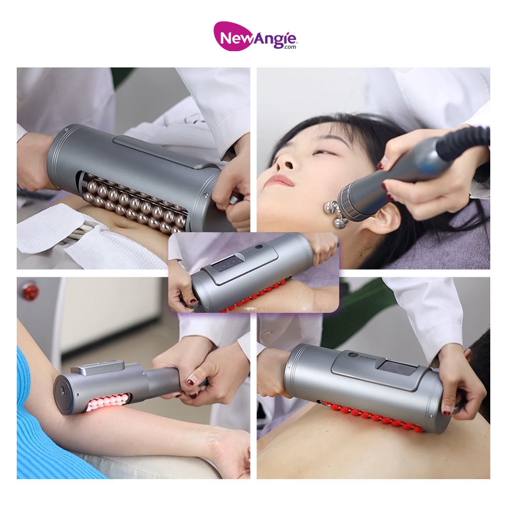 Newangie Inner Ball Roller Slimming Machine Massager with 3 Modes for Body Weight Loss Commercial Use